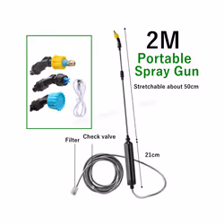 5L Electric Sprayer Rechargeable Lithium Battery Garden Sprayer Agricultural Irrigation Tool High Pressure Atomizer Sprayer - ...