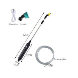 5L Electric Sprayer Rechargeable Automatic Atomization Plant Sprayer Gardening Irrigation Sprinkler Shoulder Type Watering - O Sprayer