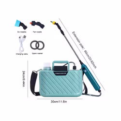 5 L Electric Sprayer with Adjustable Shoulder Strap USB Rechargeable Powerful Electric Sprayer Electric Garden Sprayer for -  ...