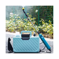 5 L Electric Sprayer with Adjustable Shoulder Strap USB Rechargeable Powerful Electric Sprayer Electric Garden Sprayer for - 5L  Blue