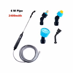 Portable Electric Sprayer atering Spray Irrigation Tool USB Rechargeable Telescopic Handle withfor Plant Irrigation - 4 nozzl ...