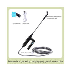 5L Electric Sprayer Rechargeable Automatic Atomization Plant Sprayer Gardening Irrigation Sprinkler Shoulder Type Watering - P Sprayer