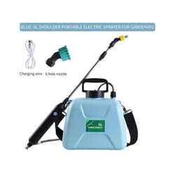 Garden Shoulder Electric Sprayer 5L Rechargeable Garden Sprayer Garden Tools Thickened Backpack Agricultural Sprayer Garden - A01
