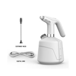 Electric Plant Mist Spray Bottle L Automatic Garden Watering Can Adjustable Nozzle 2000mAh Water Sprayer Sterilization - 2L with rod