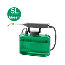 5L Garden Electric Sprayer High-Voltage Mini Electric Spray Kettle For Agricultural Spraying Disinfection Watering Flowers - 5L-Green