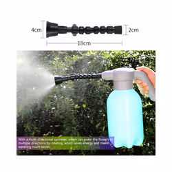 Electric Spray 360Âº Adjust Plants Watering Bottle Garden Sprayer Garden Irrigation For Watering Plants Home Disinfecting - Style A