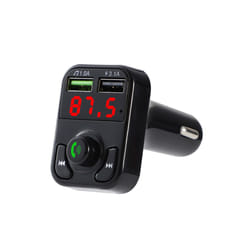 Car Bluetooth 5.0 FM Transmitter Wireless Handsfree Car Kit Audio Receiver MP3 Player USB Fast Charger Car Accessories