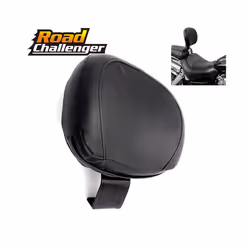 Motorcycle Black Rear Backrest Seat Sissy Driver Backrest Pad For Suzuki Intruder C50 Boulevard Volusia VL400 800 2004-2013