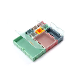 9pcs/set SMD Container SMT IC Electronic Component Mini Storage Box Jewelry Case T8WE