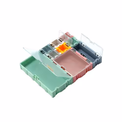 9pcs/set SMD Container SMT IC Electronic Component Mini Storage Box Jewelry Case T8WE