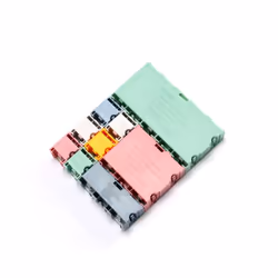 9pcs/set SMD Container SMT IC Electronic Component Mini Storage Box Jewelry Case T8WE
