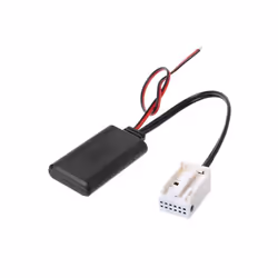 2022 New  For BMW E60 04-10 E63 E64 E61E70 E90/E91 E92 Car 12Pin bluetooth Module Wireless Radio Stereo AUX-IN Aux Cable