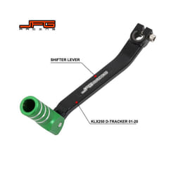 Motorcycle Aluminum CNC Gear Shifter Shift Pedal Lever For KAWASAKI KLX250 KLX 250 D-TRACKER 2001-2018 2019 2020 Dirt Bike