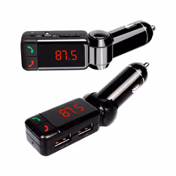 Car  fm transmitter carcar  fm transmitter car kit Hands Free mp3 player wireless radio AUX car charger USB SD