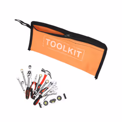 High Quality Zipper Canvas Oxford Multi-function Portable Bag Waterproof Organizer Hardware Toolkits Small Tool Bag Storage - Small yellow
