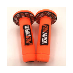 Handle Grip Pro taper Motorcycle High Quality Protaper Dirt Pit Bike Motocross 7/8" Handlebar Rubber Gel Hand Grips Brake - Orange Full