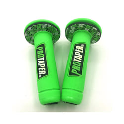 Handle Grip Pro taper Motorcycle High Quality Protaper Dirt Pit Bike Motocross 7/8" Handlebar Rubber Gel Hand Grips Brake - Green Full
