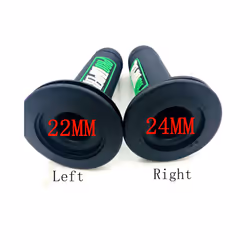 Handle Grip Pro taper Motorcycle High Quality Protaper Dirt Pit Bike Motocross 7/8" Handlebar Rubber Gel Hand Grips Brake - Green Full