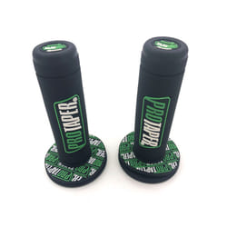 Handle Grip Pro taper Motorcycle High Quality Protaper Dirt Pit Bike Motocross 7/8" Handlebar Rubber Gel Hand Grips Brake - Green