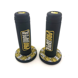 Handle Grip Pro taper Motorcycle High Quality Protaper Dirt Pit Bike Motocross 7/8" Handlebar Rubber Gel Hand Grips Brake - Yellow