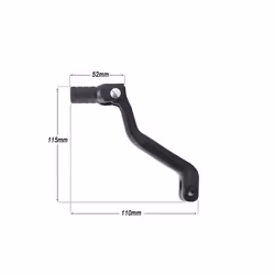 Motorcycle Aluminum Fold Gear Shift Lever For CHINESE NC250 NC250S NC300 NC450 CB150 CB250 CB300 Engine Dirt Bike MX Motocross - white 2