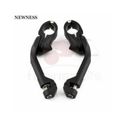 Motorcycle 1-1/4" Highway Engine Guard Matte Black Foot Pegs Mount For Harley Dyna Fat Bob Softail Sportster XL 1200 883 - Bracket