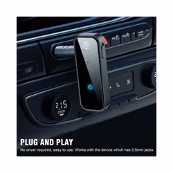 Car Bluetooth-compatible 5.0 Transmitter Receiver 2 in 1 USB Wireless Adapter 3.5mm Aux For Car Audio TV PC Headphones