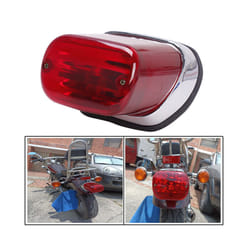 1PC ABS Red Motorcycle Rear Brake Tail Light Stop Lamp Motorbike Accessories For Yamaha Virago XV250 XV400