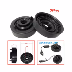 80mm Car Headlight Bulb Dust Cover 80mm Retrofitting Soft Rubber Waterproof Cap For LED Headlight HID Xenon Lamp Installation