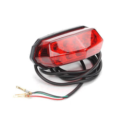 Electric Motorcycle Brake Warning Light Scooter Rear Tail Light Brake Warning Lamp 36V-60V Universal