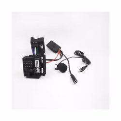 Biurlink For Peugeot 207 307 407 308 For Citroen C2 C3 RD4 12Pin Bluetooth Module Wireless Radio Stereo AUX-IN Audio Adapter