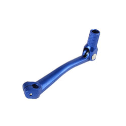 CNC Aluminium Moto Folding Gear Shift Lever For CR CRF KLX TTR 110 125 140 150 160cc Dirt Bike Motorcycle Motocross Universal - Blue