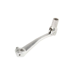 CNC Aluminium Moto Folding Gear Shift Lever For CR CRF KLX TTR 110 125 140 150 160cc Dirt Bike Motorcycle Motocross Universal - Silver