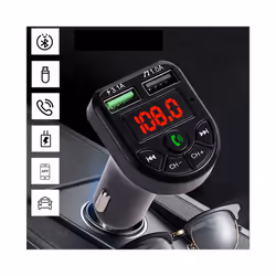 New Bluetooth 5.0 FM Transmitter Car Kit MP3 Modulator Player Wireless Handsfree Audio Receiver 3.1A Dual USB Charger