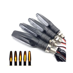 4pcs Motorcycle Turn Sequential Signals LED Blinker Flowing Water Flashing Lights Tail Stop Indicators Turn Signal