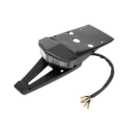 Universal Signal Lamp Taillights For Bobber Enduro Dirt Bike Motorcycle LED Rear Tail Turn Signals Brake Lights Stop Indicator - Black