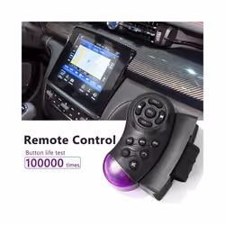 11 Buttons Car Multimedia Player Wireless Control Battery Operated Car Steering Wheel Remote Control Switch for Car Radio