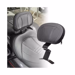 Motorcycle Black Front Driver Rider Backrest Mounting Kit For Harley Touring CVO Street Glide Road King special Classic
