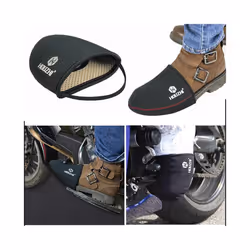 Motorcycle Shift Shoe Boot Cover Protective Gear With Reflective LOGO Anti-slip Waterproof Shoe Cover Gear Shifter Accessories