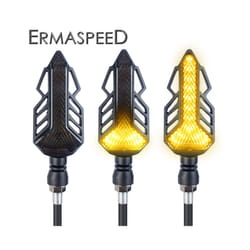 2PCS Arrows Led Motorcycle Turn Signals Motorbike Sequential Flowing Flashing Indicators Moto Tail Stop Signal Light Accessories