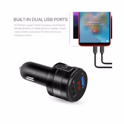 FM Transmitter Bluetooth 4.2 Modulator Handsfree Car Charger 3.1A Dual USB Adapter Car MP3 Player Wireless Audio Receiver