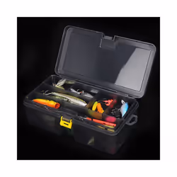 Multi-division Dual Layer Tool Storage Box Multifunctional Organize Fishing Lure Durable Plastic Arrange Case