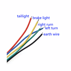 30cm Motorcycle Flowing LED Tail Brake Turn Signals Strip Lights Sequential Switchback Flasher Directional Accessories