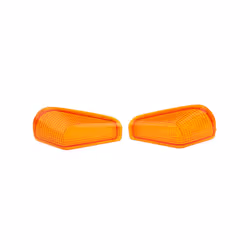 2pcs Motorcycle Turn Signals Light Turning Lamp Indicator Blinker Left & Right Lens Cover For Kawasaki ZZR250