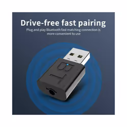 USB Bluetooth 5.0 Transmitter Receiver 5.0 + EDR Transmit/Receive Two-in-one Bluetooth 5.0 Adapter USB 3.5mm AUX Adapter