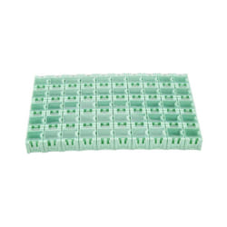 50Pcs SMT SMD Electronic Component Container Storage Boxes Electronic Components Self-locking Buckle Boxes Mini Storage