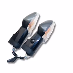 White Lens Motorcycle Turn Signal Light Motorbike Front Rear Indicator Lamp For Honda CBR 250R 300R CB300 CBF125 CBF 150