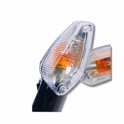White Lens Motorcycle Turn Signal Light Motorbike Front Rear Indicator Lamp For Honda CBR 250R 300R CB300 CBF125 CBF 150