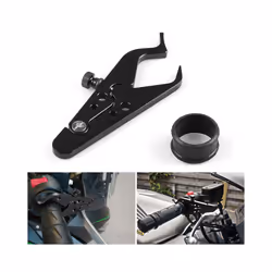 New High Quality Universal CNC Motorcycle Cruise Control Throttle Lock Assist Retainer Relieve Stress Durable Grip Black