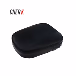 Cherk Black Motorcycle Universal Backrest Sissy Bar Cushion Pad For Harley Kawasaki Honda Suzuki Yamaka BMW